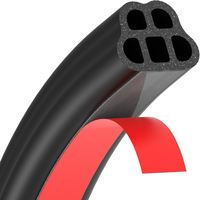 Bande d'étanchéité en caoutchouc autocollante Xinhong, forme B, EPDM, joint d'étanchéité universel pour portière de voiture, couleur personnalisée, kit de bande d'étanchéité