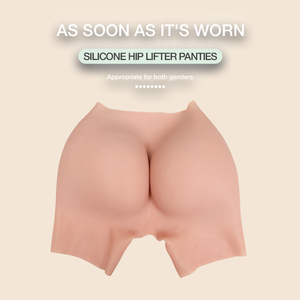 Силиконовые бесшовные бриджи 3/4 длины с эффектом коррекции и подтяжки внутренней стороны бедер, для улучшения формы ягодиц, со встроенным нижним бельем. - Product Image 1