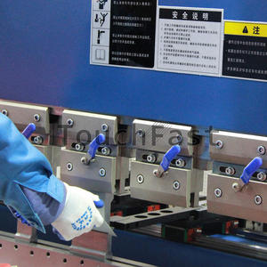 ماكينات ثني فرامل الضغط بتقنية اللمس 6 + 1 4 + 1 8 + 1 محور DA53T wc67y / wc67k cnc 30 طن - Product Image 3