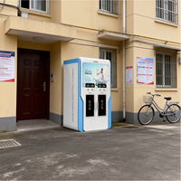 Distributeur d'eau automatique 24h/24 avec osmose inverse, fonction SDK, prise en charge 4G IoT, insertion de pièces et lecture de cartes