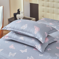 Ensemble de literie brossé en microfibre douce, fournisseur d'usine, ensemble de draps imprimés, 4 pièces en microfibre