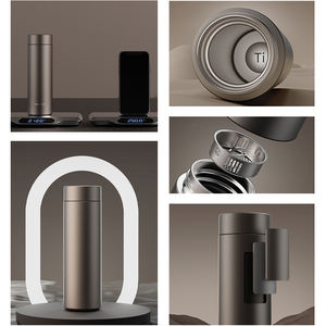 Vacuüm Geïsoleerde Kopfles 24H Warm/Koud Retentie Puur Titanium Thermos Reismok Custom Logo Voor Auto/Kantoor/Cadeau - Product Image 6