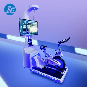 Máquina deportiva para gimnasio en interiores, equipo de ejercicio 9D de realidad <span class=keywords><strong>Virtual</strong></span>, VR, simulador de bicicleta, Future Bike - Product Image 3