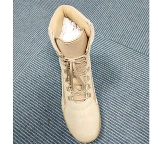 Botas de Combate TSB0109 de 9.5 Pulgadas, Ligeras, para Desierto, con Suela de EVA/PU y Cuero Vacuno de Ante - Product Image 3