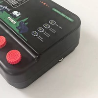Électrificateur de clôture électrique 10 km, 4 Joules, avec écran LCD et système de sirène pour grands ranchs et éléphants, sortie 15KV