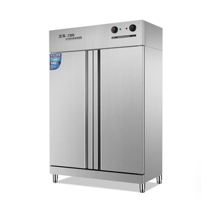 Armadio di Disinfezione Verticale Commerciale in Acciaio Inox a 1/2/3 Porte, Grande Capacità, Circolazione d'Aria Calda ad Alta Temperatura - Product Image 2