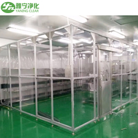 Salle blanche YANING (Salle blanche simple) avec filtre HEPA FFU pour usage industriel/laboratoire