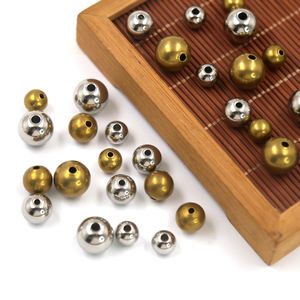 Cuentas Espaciadoras Huecas de Metal de Acero Inoxidable para Fabricación de Joyería y Collares Componentes de Alta Calidad Fornituras de Acero Inoxidable - Product Image 4