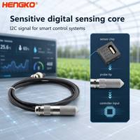 Sonde de température et d'humidité HENGKO HTP104 I2C avec haute sensibilité et protection étanche pour l'élevage intelligent et les serres