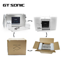 GT SONIC ODM Nouveau Nettoyeur Ultrasonique Électrique Industriel 40KHz 500W avec Cuve en Acier Inoxydable SUS304 500x300x200mm pour Prothèses Dentaires et Bijoux - Vente Chaude