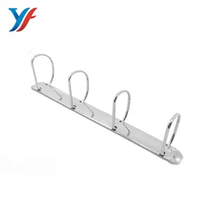 Tùy Chỉnh Kim Loại 4 Vòng Binder Cột Sống/4 D Vòng Binder Cơ Chế Clip