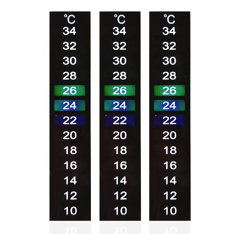 מותאם אישית למפעל 10-34C מרווח 2C 10*2 ס""מ הגדר מדחום מעבדה דיגיטלי חומר PET לשימוש ביתי