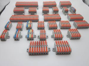 222-412 221-412迷你型223 SPL-3电线锁定连接器，可固定两侧电线连接连接器2-15极 - Product Image 4