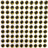 Yeux de poisson 3d Rouge 4mm 5mm 6mm Yeux argentés holographiques Yeux de pêche 3d pour leurres de pêche DIY