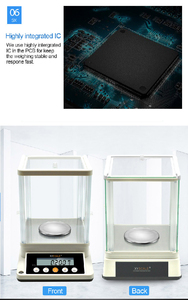 XINGYUN 0.001g 1mg 가독성 110 그램 용량 실험실 저울 실험실 전자 계량 저울 - Product Image 2