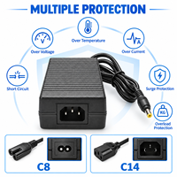 Adaptateur secteur de bureau certifié CE 24V 5A 120W avec protection contre les surcharges, idéal pour imprimantes tout-en-un et kits de vidéosurveillance 16 canaux (ODM/OEM)