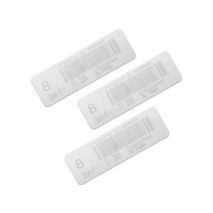 Etiqueta de Tela Suave RFID Impermeable Imprimible con Código de Barras, Etiqueta Inteligente de Largo Alcance de 860-960 Mhz para Gestión de Ropa Hospitalaria - Product Image 2