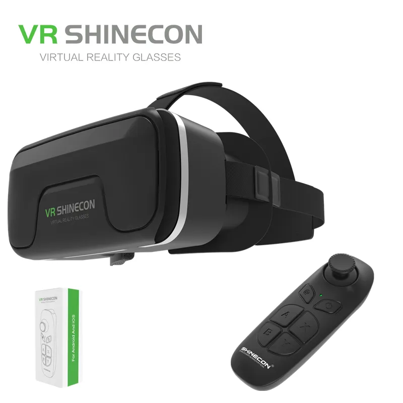 VRSHINECONプライベートゲームホールプレイ3Dゲーム & バーチャルリアリティ映画2KディスプレイVRメガネとゲームコントローラー