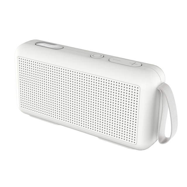 Custom LOGO Outdoor Portable Smart Speaker Waterproof Wireless Mini Home Theater Speaker with Hanging Ring
