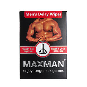 Toallitas Húmedas para Hombre <span class=keywords><strong>MAXman</strong></span> Extra Fuertes, Mejor Efecto, Retrasan la Eyaculación, Toallitas Húmedas para Relaciones Sexuales, Producto para Hombres que Prolonga la Duración - Product Image 3
