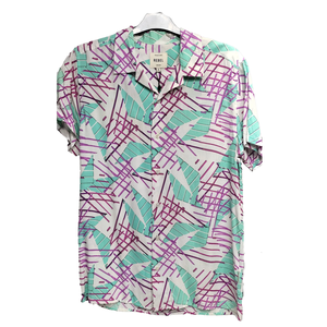 Hommes Slim Fit décontracté flanelle coton chemise à manches courtes pour col polo conception en gros pas cher prix personnalisé imprimé automne - Product Image 1