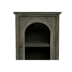 Armario de Almacenamiento Alto y Estrecho Estilo Rústico, Madera Rústica, 2 Cajones, 2 Puertas, Armario de Baño Independiente - Product Image 5