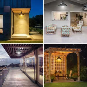 Intelamp telecomando illuminazione impermeabile esterno appeso giardino <span class=keywords><strong>solare</strong></span> <span class=keywords><strong>lampadario</strong></span> - Product Image 6