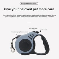 Laisse rétractable automatique pour chiens de petite/moyenne/grande taille - Accessoires pour promener les chiens