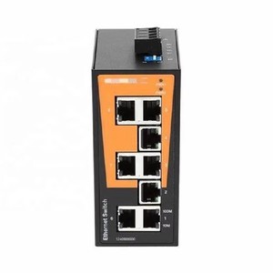 สวิตช์อีเธอร์เน็ตควบคุมอุตสาหกรรมรุ่นดั้งเดิม IE-SW-BL08-6TX-2SC 12/24/48 โวลต์ - Product Image 1
