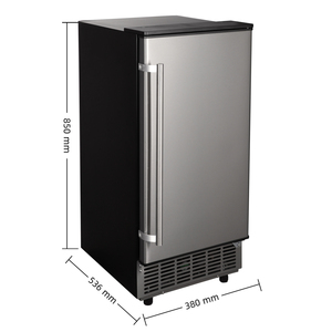 NES-36FS-8 Under Counter 36kg Cube <b>Ice</b> Maker Home Built in Single Door 110v <b>Ice</b> <b>Making</b> <b>Machine</b> - Product Image 2