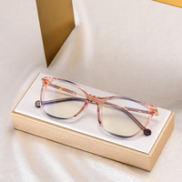 MS 81156 2024 Nuevas Gafas Ópticas de Moda para Mujer, Montura Brillante de TR90+Metal con Diseño de Ojo de Gato, Anti-Luz Azul, Coloridas