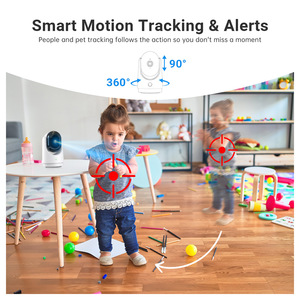 Chuyển động của con người theo dõi An ninh máy ảnh sử dụng trong nhà với lưu trữ đám mây và TF lưu trữ thẻ thông minh không dây <span class=keywords><strong>Wifi</strong></span> máy ảnh - Product Image 5