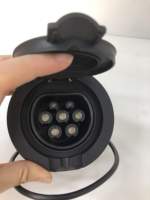 Toma de Corriente para Carga de Vehículos Eléctricos, 32A, 480V CA, 22KW, EVSE, Enchufe para Cargador de Vehículos Eléctricos