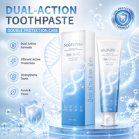 Dentifrice Menthe Double Action pour Enfants OEM – Formule Blanchissante Double Protection, Renforce les Dents, Haleine Fraîche, Soin Bucco-Dentaire Quotidien