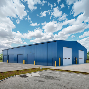 Nhà xưởng Kết Cấu Thép mạ kẽm nhúng nóng thiết kế nhà kho công nghiệp - Product Image 1