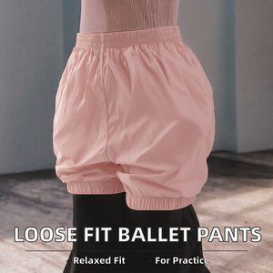 Pantalones Cortos de Calentamiento para Ballet, Ajuste Holgado, Spandex, para Entrenamiento, Sauna, Danza - Product Image 2