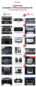 Android Carplay GPS Navigation LCD Tableau de bord numérique 2013-2017 Land <span class=keywords><strong>Rover</strong></span> Range <span class=keywords><strong>Rover</strong></span> Vogue Panneau MP3 AC intégré - Product Image 6