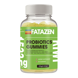 Private Label Improves Gut Health Promotes Immune Function Daily Wellness Natural Low <b>Sugar</b> Plant Based Probiotics Gummies - Product Image 2