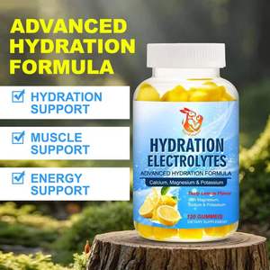 Gomitas de Electrolitos para Hidratación, Suplemento Dietético con Calcio y Magnesio, Apoyo para la Energía Muscular, Suministro del Fabricante - Product Image 6
