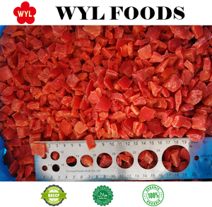 Fournisseur chinois de <span class=keywords><strong>poivrons</strong></span> doux mélangés <span class=keywords><strong>congelés</strong></span> Piment rouge congelé à congélation IQF - Product Image 5