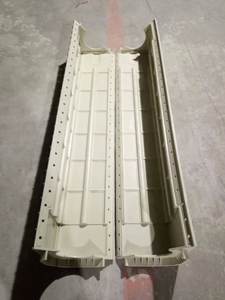 Molde de poste de valla de hormigón ABS PVC PP de 26 cm de ancho para moldeado de balaustrada molde de poste medio de calidad - Product Image 2