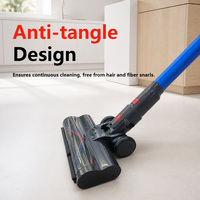 Aspirateur sans fil autonome, aspiration puissante de 32 kPa, écran LED tactile, divers accessoires pour différents scénarios