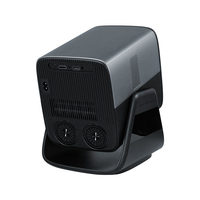 Projecteur intelligent LCD portable X5AD 1080p 500 ANSI Lumens avec haut-parleurs intégrés et mise au point automatique pour les entreprises et le divertissement