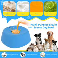 Vente en gros usine, gamelles anti-glouton pour chiens avec logo personnalisé, gamelles antidérapantes pour friandises liquides, jouets à lécher pour chiots (yogourt), pour toutes les races