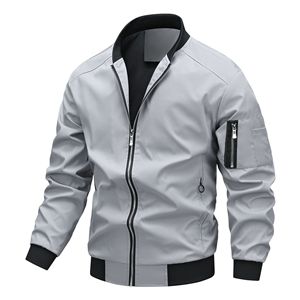 Chaqueta Deportiva Casual con Cuello Alto <span class=keywords><strong>para</strong></span> <span class=keywords><strong>Hombre</strong></span>, Marca YZ, Ideal <span class=keywords><strong>para</strong></span> Usar al Aire Libre en Otoño - Product Image 6