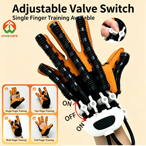 Guante de Rehabilitación para Hemiplejia por Accidente Cerebrovascular, Robot de Entrenamiento de Dedos para <span class=keywords><strong>Parkinson</strong></span>, Recuperación Muscular Biónica Neumática Aiwecare - Product Image 1