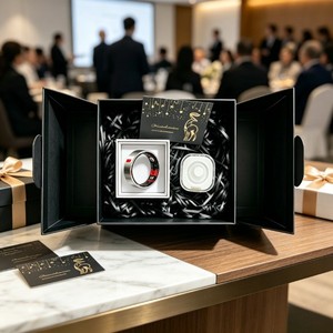 Coffret Cadeau Bague Intelligente : Suivi Santé (Sommeil, Fréquence Cardiaque, Oxygène Sanguin) – Bijou Connecté Portable – OEM/ODM – Cadeau d'Entreprise - Product Image 2