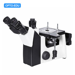 Microscope Métallurgique Inversé Trinoculaire OPTO-EDU A13.0905 BF PL Semi-APO à Réflexion Lumineuse avec Éclairage <span class=keywords><strong>LED</strong></span> Kohler <span class=keywords><strong>Plan</strong></span> PL10x - Product Image 2