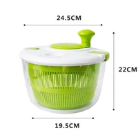 Hete Verkoop Multifunctionele Huishoudelijke Groenten Droger Plastic Fruit En Groente Salade Spinner
