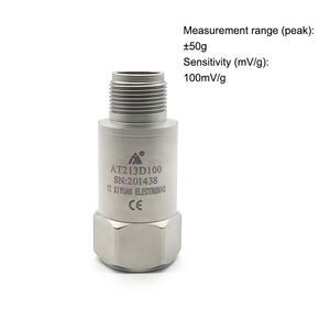 เซ็นเซอร์วัดความเร่งสั่นสะเทือนอุตสาหกรรม AT213D100 สำหรับเซ็นเซอร์วัดอุณหภูมิแบบดิจิตอล ป้องกันน้ำและฝุ่นระดับ IP65 สำหรับเครื่องจักรที่หมุน - Product Image 2